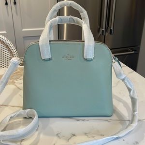 Kate Spade - Medium Dome Satchel, pistachio color. Brand new